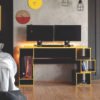 Escritorio Gamer TSN02 140cm Negro