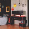 Escritorio Gamer TSN01 140cm Negro
