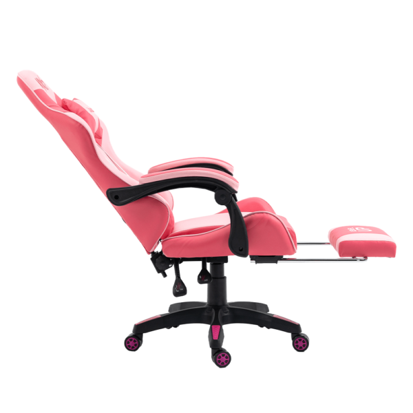 Silla gamer NXT Modelo COMICS Pro tapiz cuero PU, máx. 200 kg, inclinación 155°, diseño Sweet
