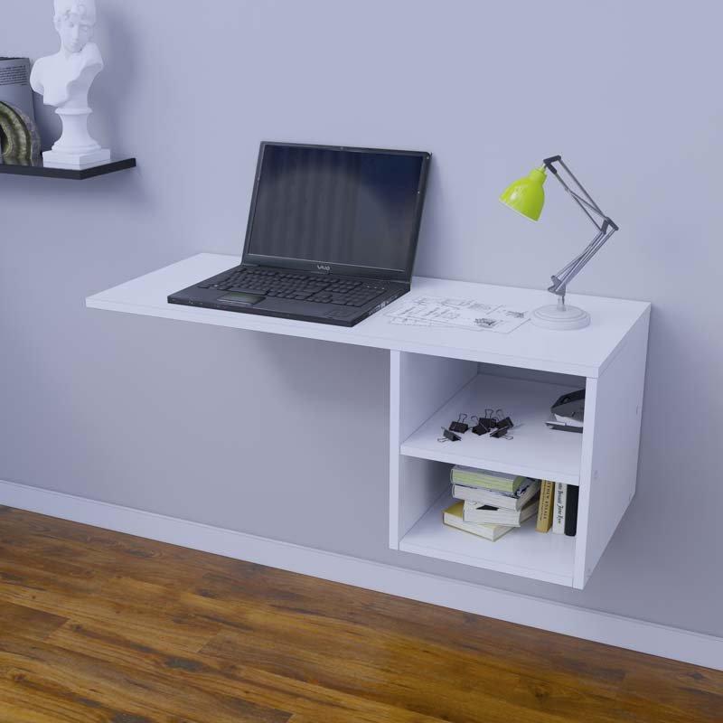 Escritorio Empotrado de Oficina SUEB01 blanco