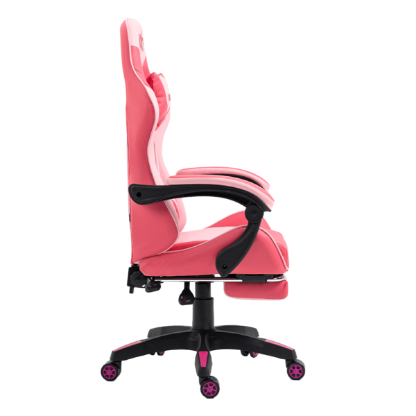 Silla gamer NXT Modelo COMICS Pro tapiz cuero PU, máx. 200 kg, inclinación 155°, diseño Sweet