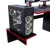 Escritorio Gamer BAN02 136cm Negro