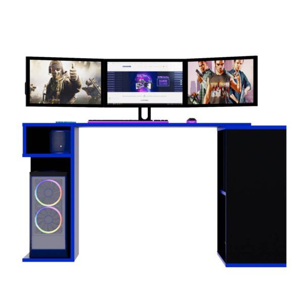 Escritorio Gamer LGN04 133 X 80 Cm Negro