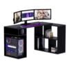 Escritorio Gamer LGN02 133 X 80 Cm Negro