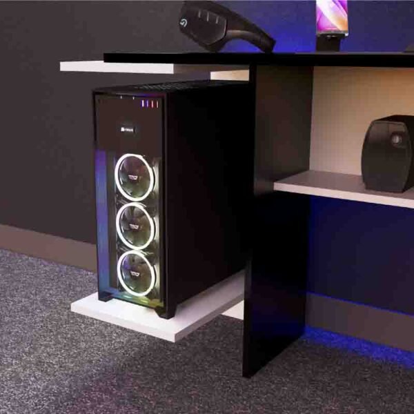 Escritorio Gamer CABI01 140 cm Bicolor