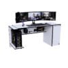 Escritorio Gamer CAB02 140 cm Blanco