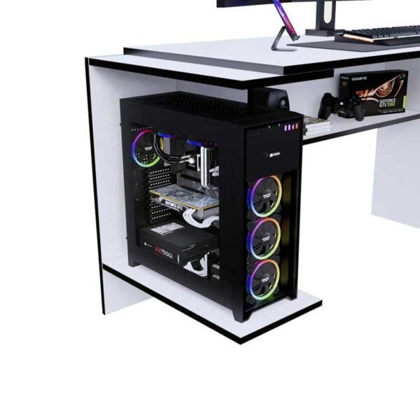 Escritorio Gamer CAB02 140 cm Blanco