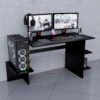 Escritorio Gamer BAN01 136cm Negro