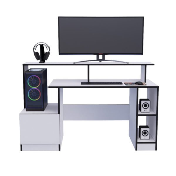 Escritorio Gamer FUB01 150cm Blanco