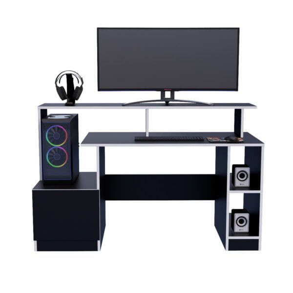 Escritorio Gamer FUN01 150cm Negro