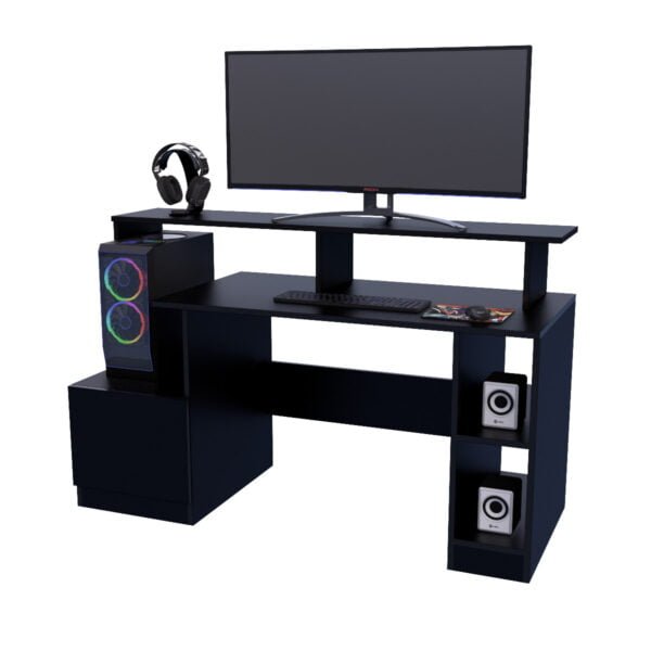 Escritorio Gamer FUN02 150cm Negro