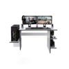 Escritorio Gamer BAB01 136cm Blanco