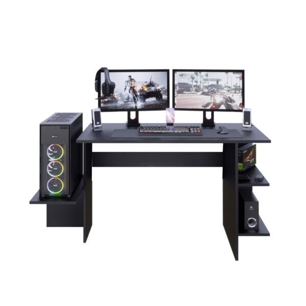 Escritorio Gamer BAN01 136cm Negro