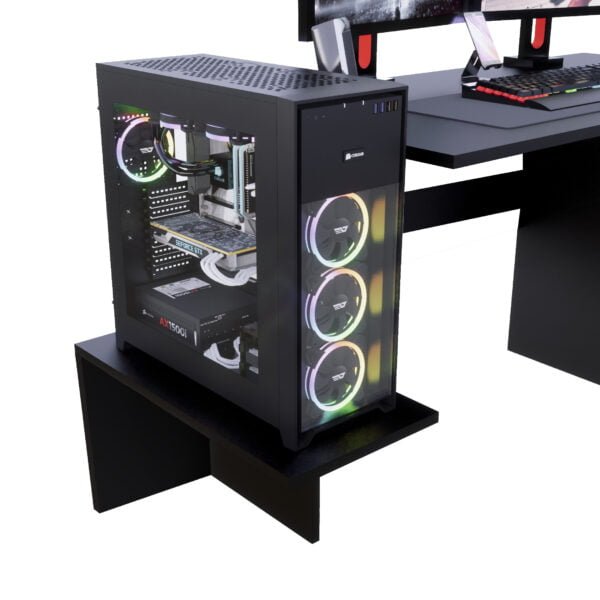 Escritorio Gamer BAN01 136cm Negro