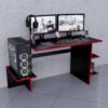 Escritorio Gamer BAN02 136cm Negro