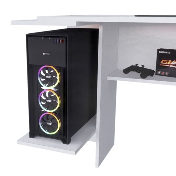 Escritorio Gamer CAB01 140 cm Blanco