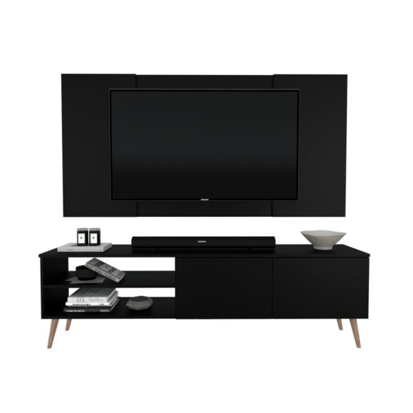 Centro de TV CWN01 Negro 200 cm