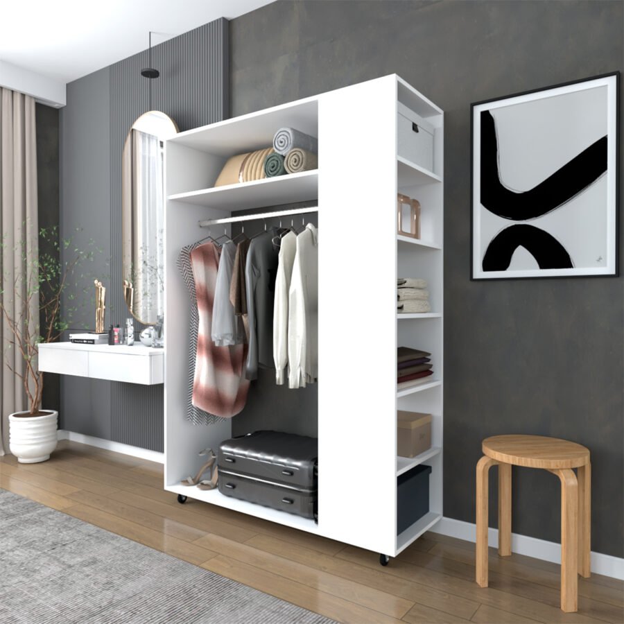 Closet Hogar CMB01 132cm Blanco