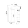 Closet Hogar CMB01 132cm Blanco