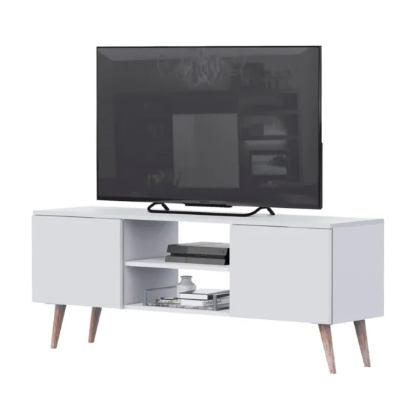 Centro de TV CRB01 Blanco 150 cm