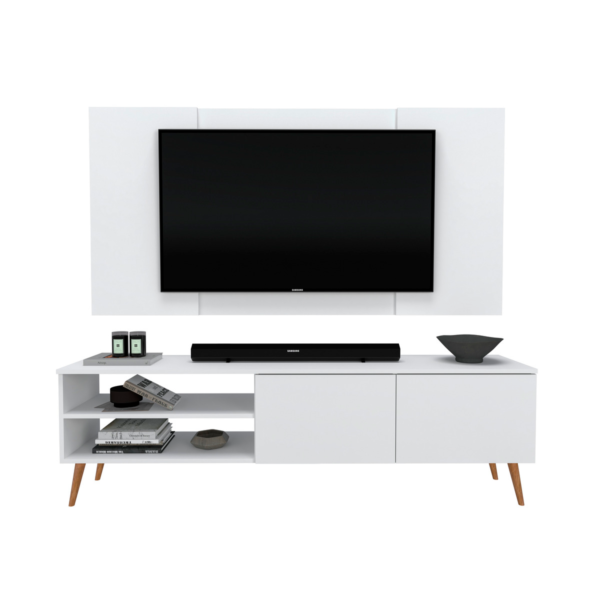 Centro de TV CWB02 Blanco 200 cm